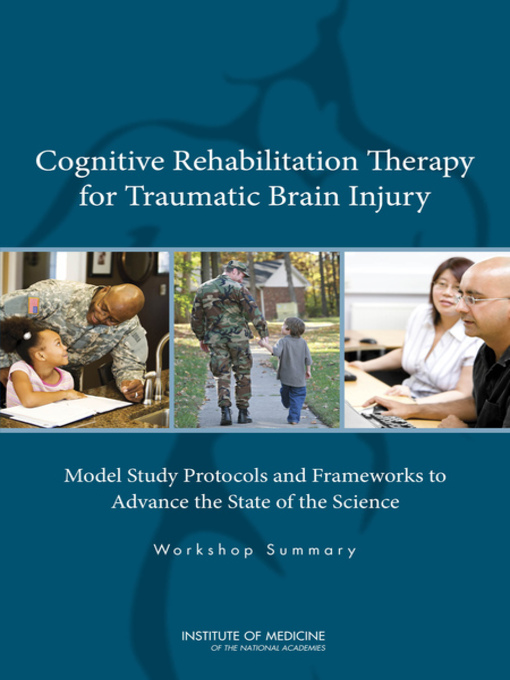 Cover image for Cognitive Rehabilitation Therapy for Traumatic Brain Injury